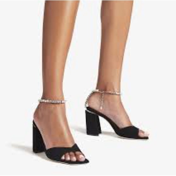 Jimmy Choo Elegant Suede Heels Size 36.5 - Picture 2 of 8